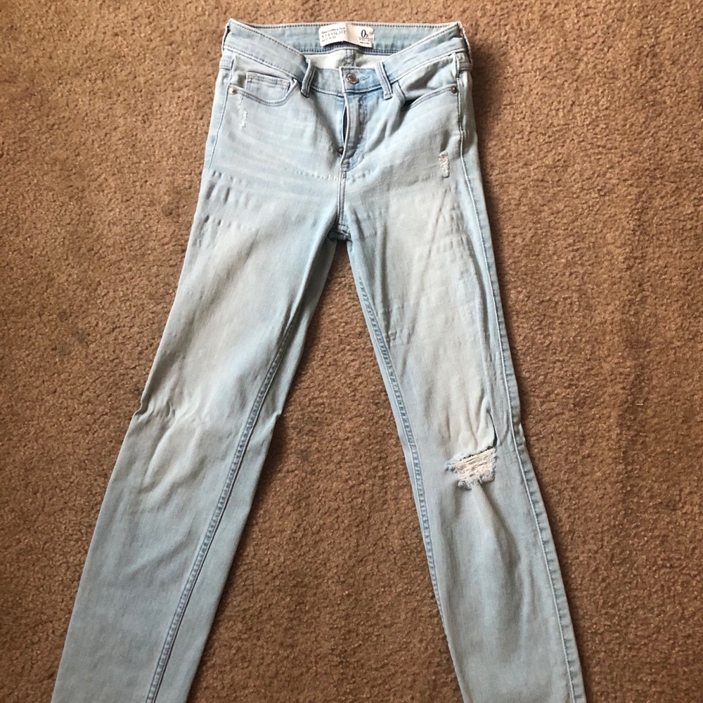 Straight leg jeans from Abercrombie and Fitch